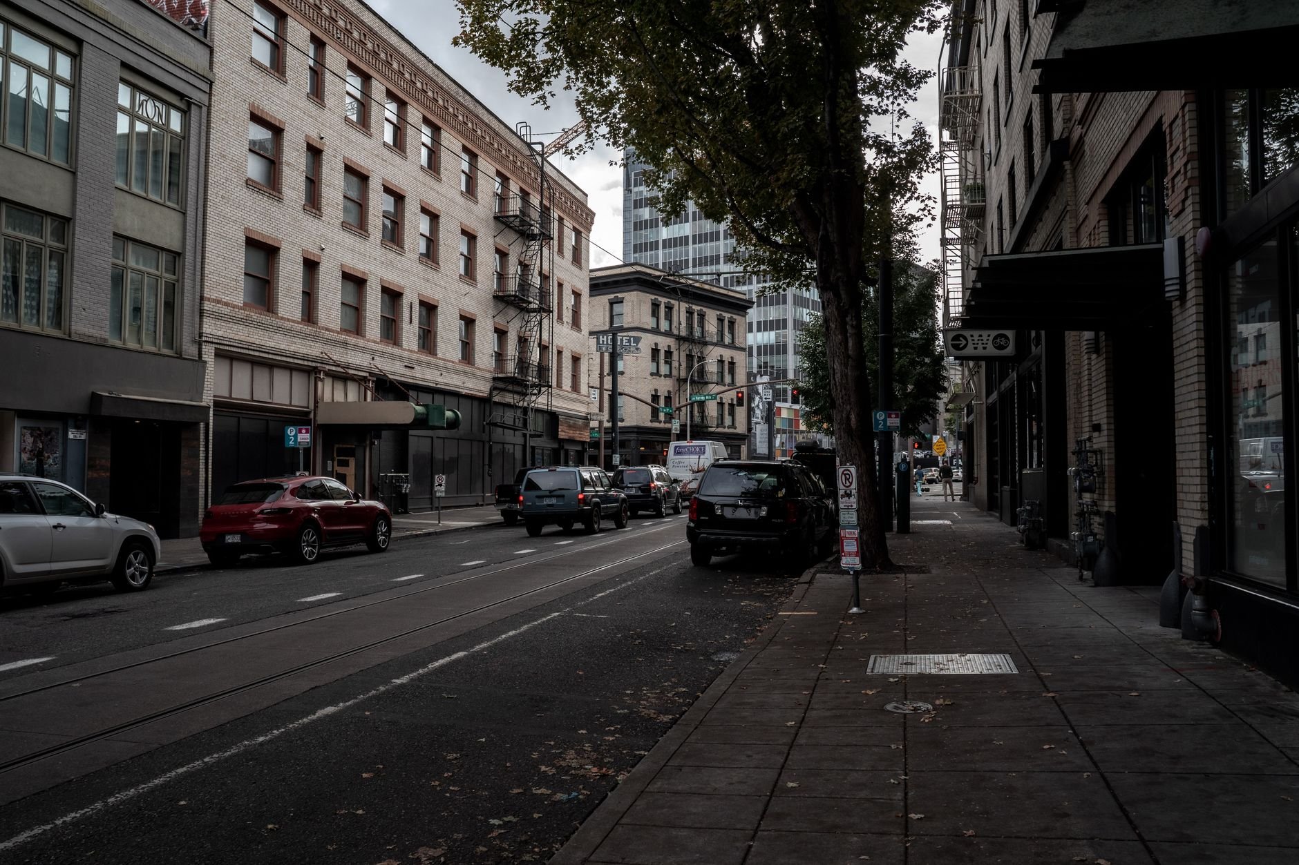 Portland street scene